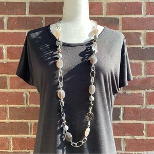 Lia Sophia Long Chunky Necklace - costume Jewelry